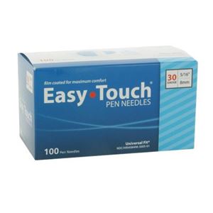 830561 EasyTouch® Pen Needles - 100 count, 30G, 5/16