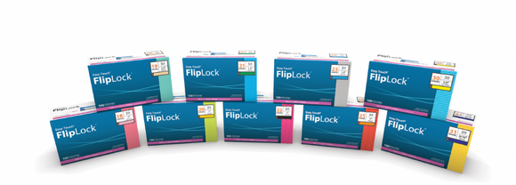 822337 EasyTouch FlipLock Safety Syringe w/ Exchangeable Needle, 3 mL, 23G, 40mm, 1.5”